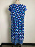 New Liz Claiborne Blue Dress, XL