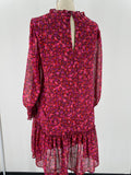 London Times Print Dress, 10