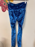 New Fabletics Crushed Velour Celeste 29" Inseam Leggings, S