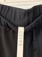 Lululemon Black Drawstring Pocket Athletic Joggers, 6