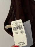 New Aerie Brown One Piece Swimsuit, M