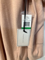 New 1.State Pink The Cozy Cold Shoulder Knit Top, L