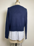 H&M Blue Sweater, M