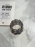 Sterling Silver Ring, 10