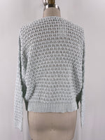 Dip Open Stitch Sweater, S