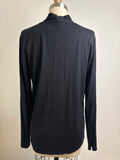 Talbots Black Top, XL