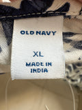 Old Navy White/Blue Dress, XL