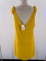 1.State Yellow Tie Shoulder Dress, M