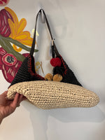 New Sonoma Black Shoulder Bag, 14"x15"