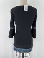 White House Black Market Black Mini Dress, XS