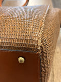 Patricia Nash Brown Crossbody Bag, 16"x10.5"