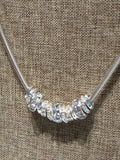 Liz Claiborne Silver Necklace, 16"-18"