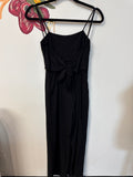 Audrey Parks Black 28" Inseam Jumpsuit, S