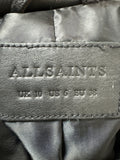 All Saints Genuine Leather Bales Biker Jacket, 6
