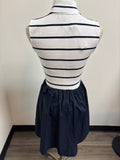 New Steve Madden Lyon White/Navy Dress, XS