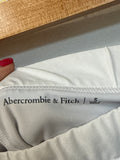 Abercrombie & Fitch White Skort Skirt, S