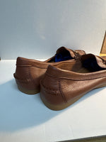 Coach Brown Leather Loafers, 7