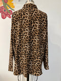 Michael Kors Animal Print Top, XL