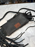 American Darling Leather Fringe Crossbody, 8.5"x4.5"
