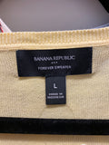 Banana Republic Yellow Forever Sweater, L