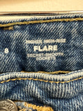 Old Navy 33" Inseam Flare High Rise Jeans, 8
