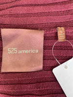 525 America Burgundy Cardigan, L