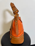 Dooney & Bourke Orange Shoulder Bag, 13"x9"