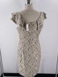 Antonio Melani Tan Lace Dress, 12