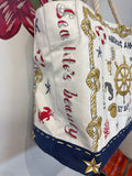 Brighton Anchors Aweigh Tote Bag, 15"x15"