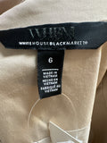 White House Black Market Tan Jacket, 6