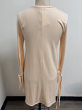 New BCBGeneration Cream Dress, M