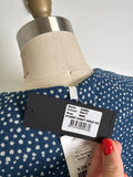 New One Teaspoon Starry Night Wrap 100% Cotton Dress, M