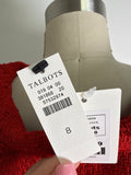 New Talbots Red Blazer Jacket, 8