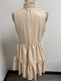 Fate Faux Leather Dress, M