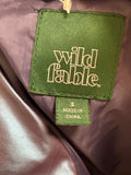 Wild Fable Purple Coat, S