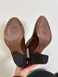New without tags Vince Camuto Brown Leather Felishan Boots, 8.5 Wide