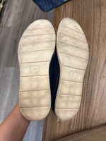 Taryn Rose Blue Loafers, 9.5