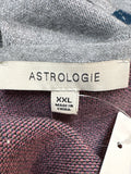 Astrologie Gray Dachshund Sweater, XXL