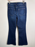 Edgely Mid Rise Flare 31" Inseam Jeans, 8