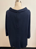 Talbots Blue Stripe Top, 1X