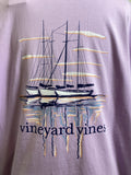 Vineyard Vines Purple Long Sleeve Tee, XXL