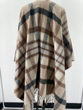 Plaid Cardigan, One Size