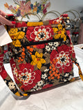Vera Bradley Bittersweet Crossbody Bag, 12"x10"
