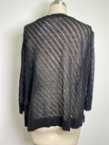 Dorothee Schumacher Black Sheer Top, 4 (large)