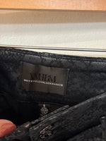White House Black Market High Rise Slim Ankle Belted Jeans, 8