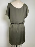 City Triangles Green Dress, M