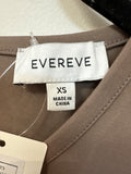 Evereve Brown 27" Inseam Jumpsuit, XS