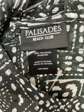 Palisades Black Swim Coverup, M/L