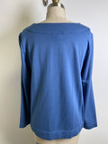 Pure J. Jill Blue Top, M