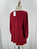 Liz Claiborne Red Top, L